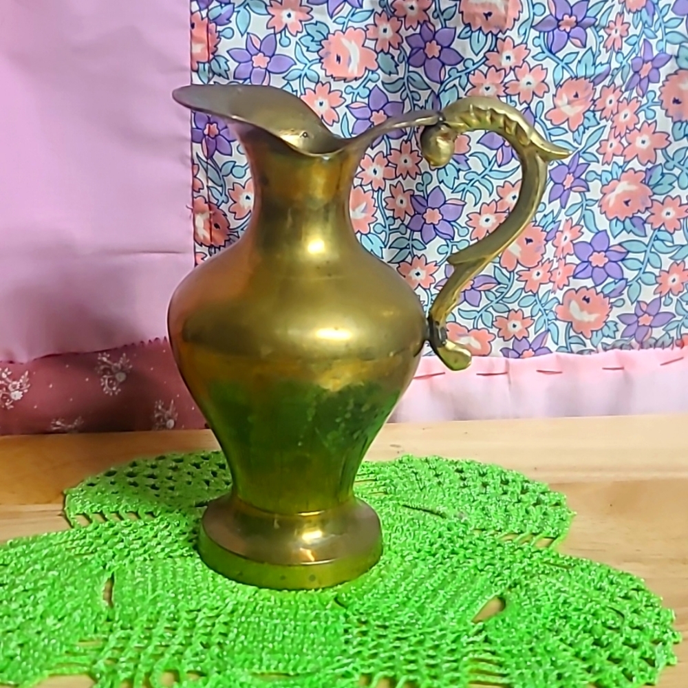 Brass small pitcher